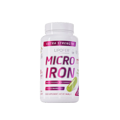 Enhanced Liposomal Iron Support – MicroIron Extra Strength